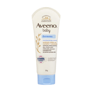 Aveeno Baby Dermexa Moisturising Cream For Eczema Prone Skin 206g