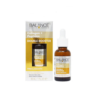 Balance Active Formula Collagen + Peptides Double Booster Firm & Smooth Serum 30ml