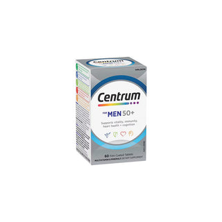 Centrum Men 50+ Multivitamin & Minerals Dietary Supplement 60 Tablets