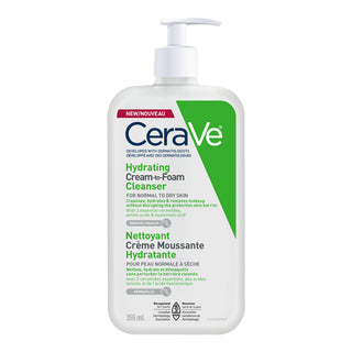 Cerave Hydrating Cream To Foam Cleanser 355ml