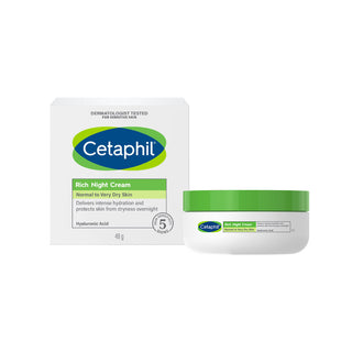 Cetaphil Rich Night Cream For Normal To Very Dry Skin 48g