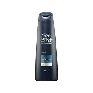 Dove Men Care 2 In 1 Daily Deep Clean Shampoo & Conditioner 300ml