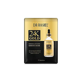 Dr. Rashel 24k Gold Radiance & Anti  Aging Essence Mask 5 Pcs