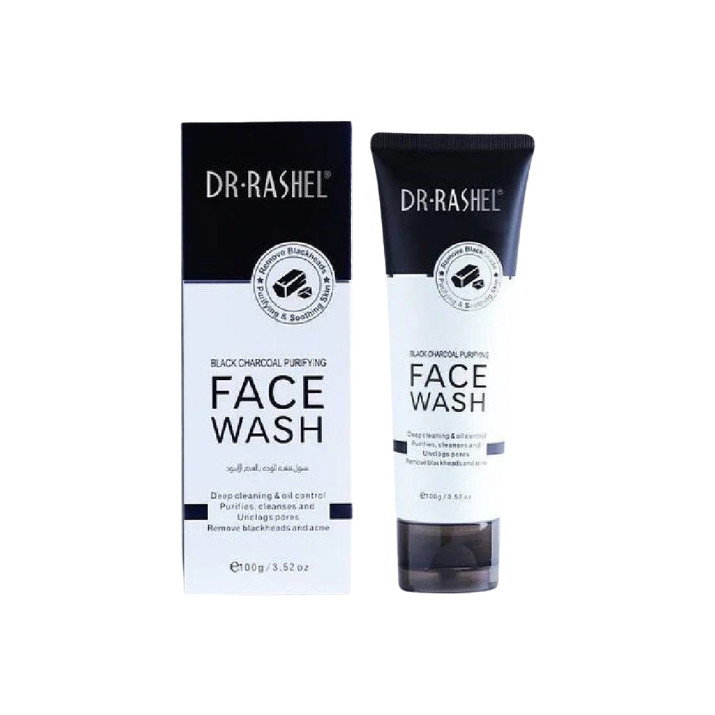 Dr Rashel Black Charcoal Purifying Face Wash 100g – Essentials.lk