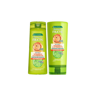 Garnier Fructis Blood Orange Vitamin C & Strength Reinforcing Shampoo & Conditioner 315ml