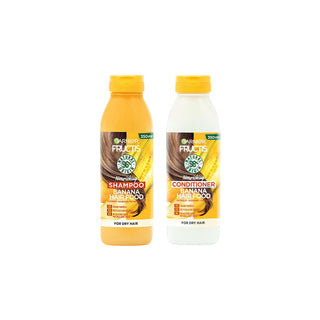 Garnier Fructis Hair Food Banana Nourishing Shampoo & Conditioner 350ml