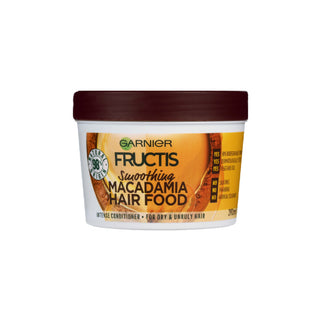 Garnier Fructis Smoothing Macadamia Hair Food For Dry,Unruly Hair 390ml