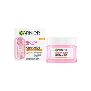 Garnier Sakura Glow Ceramide SPF 30 Serum Cream 50ml