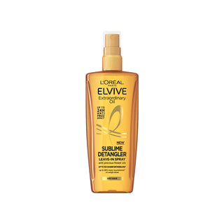 L'Oreal Paris Elvive Extraordinary Oil Sublime Detangler Leave In Spray For Dry Hair 200ml