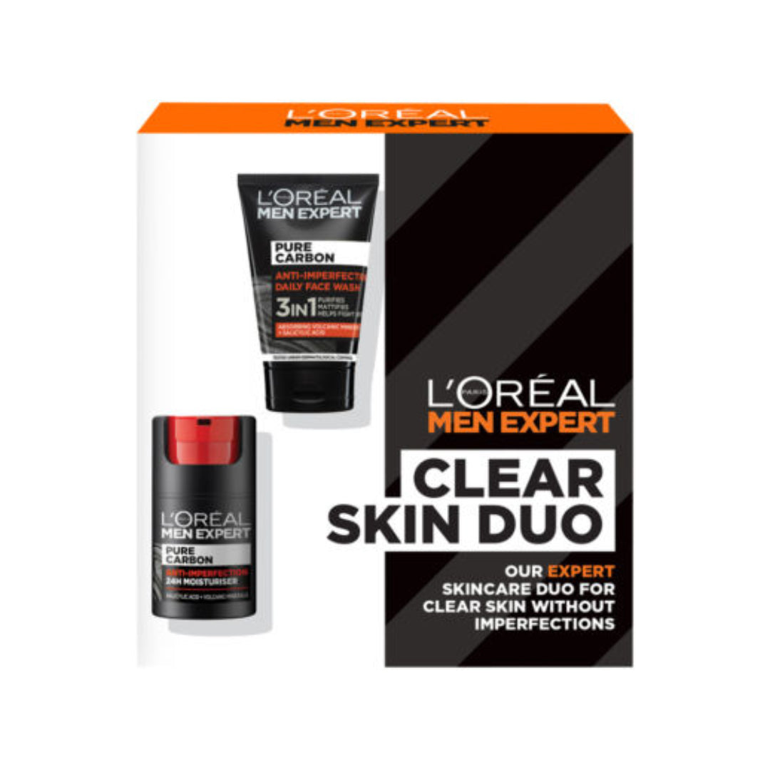L'Oreal Paris Men Expert Clear Skin Duo Gift Set – Essentials.lk