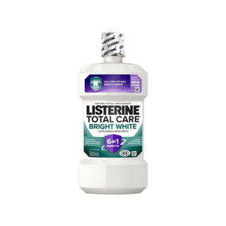 Listerine Total Care Bright White Antibacterial Mouth Wash 500ml