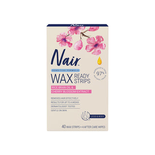 Nair Natural Wax Strips For Body & Legs 40 Strips