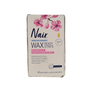 Nair Natural Wax Strips For Body & Legs 40 Strips