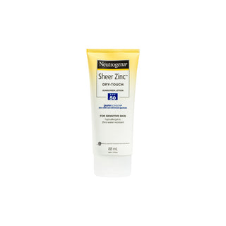 Neutrogena Sheer Zinc Dry Touch SPF 50 Sunscreen Lotion For Sensitive Skin 88ml