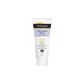 Neutrogena Ultra Sheer SPF 50 Broad Spectrum Sunscreen Lotion 85ml