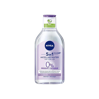 Nivea 5 In 1 Micellar Water For Face,Eyes & Lips 400ml