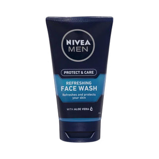 Nivea Men Deep Clean Face Wash & Face Cleanser With Aloe Vera 150ml