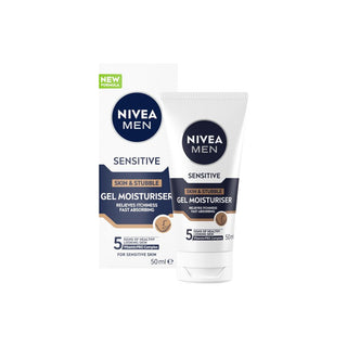 Nivea Men Sensitive Skin & Stubble Gel Moisturiser 50ml