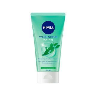 Nivea Purifying Wash Scrub For Oily & Combination Skin 150ml