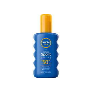 Nivea Sun Ultra Sport Cooling Spf50+ Sunscreen Spray 200ml