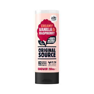 Original Source Creamy Vanilla & Raspberry Shower Gel 250ml