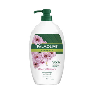 Palmolive Naturals Milk & Cherry Blossom Body Wash 1L