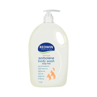 Redwin Restoring Sorbolene Body Wash Soap Free 1l