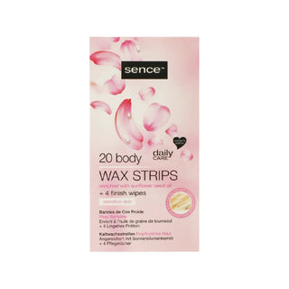 Sence Daily Care 20 Body Wax Strips For Sensitive Skin