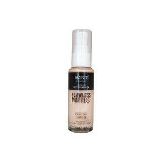 Seren London Flawless Matte Foundation With Niacinamide, Vitamin E + Grapefruit Extract 30ml