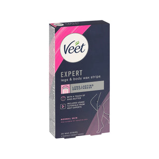 Veet Wax Strips For Normal Skin - Pack Of 20